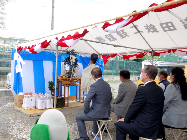 リハビリプラザ守口、変身！？（地鎮祭）3