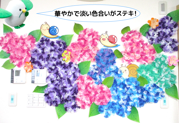 壁面制作(ケアホーム藤井寺2）