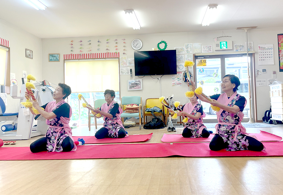 夏祭りイベント(リハビリプラザ羽曳野)4