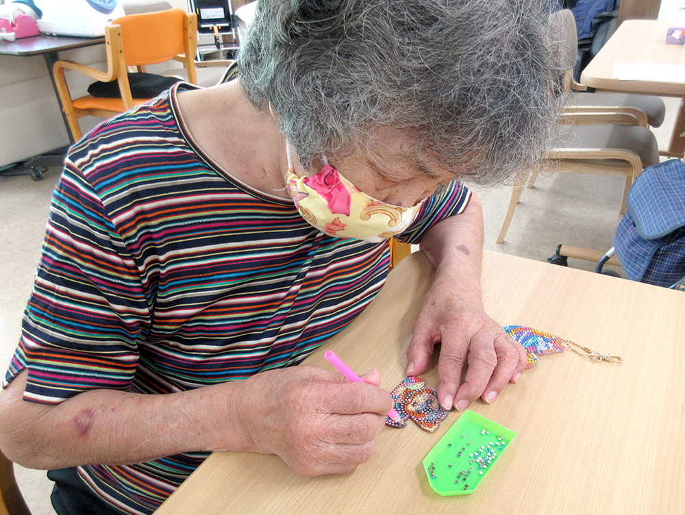 リハビリプラザ高槻のダイアモンドアート3