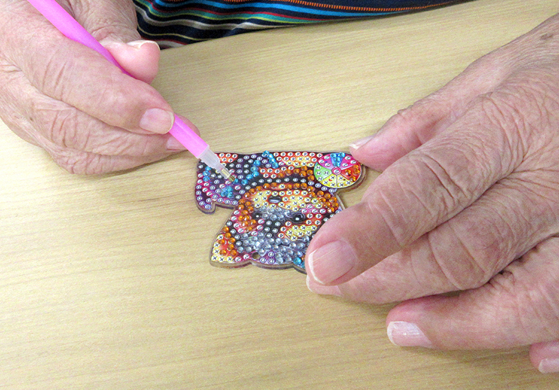 リハビリプラザ高槻のダイアモンドアート4