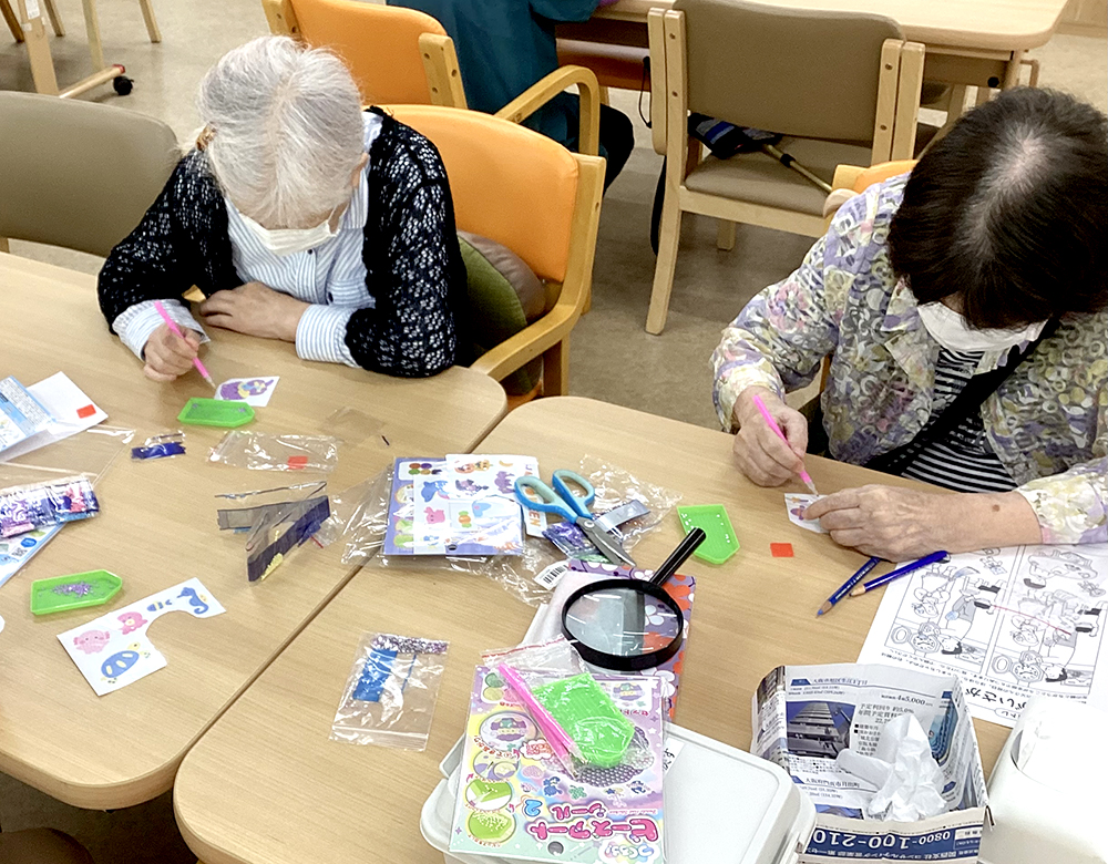 リハビリプラザ高槻のダイアモンドアート5