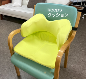 有料老人ホームの取り組みNo.2 誤嚥脱水防止委員会②-1　keepsクッション