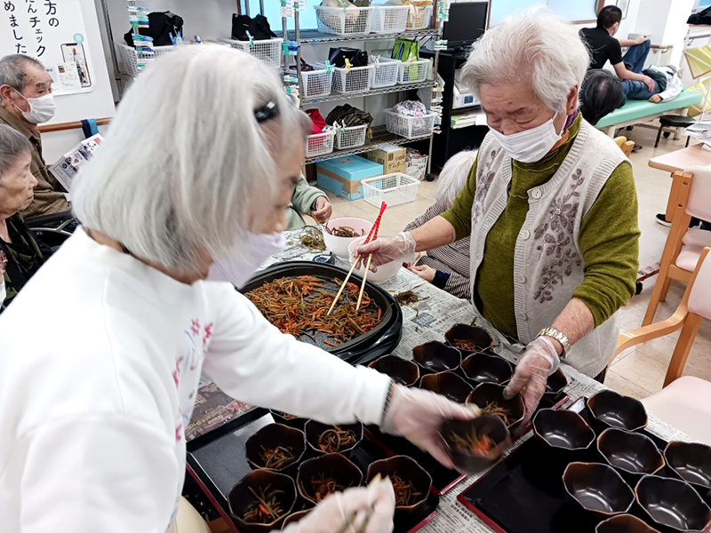 みんなで芋掘り＆お料理（リハビリプラザ深野）7
