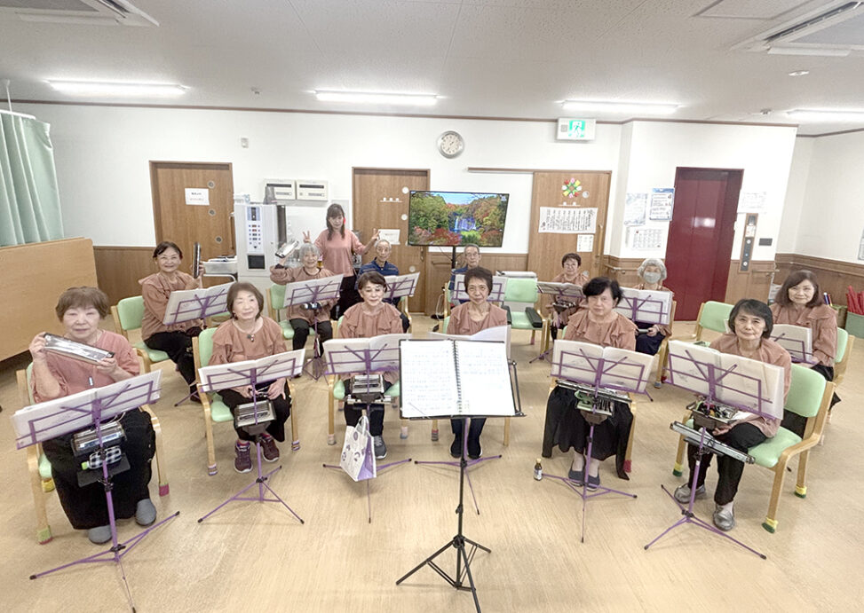 リハビリプラザ桜ケ丘のボランティア演奏会