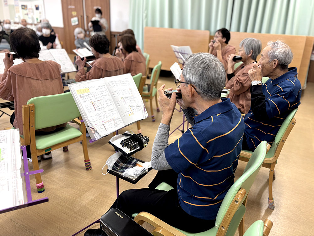 リハビリプラザ桜ケ丘のボランティア演奏会2