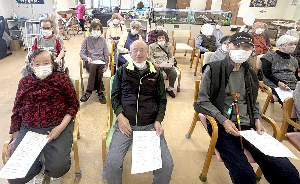 リハビリプラザ桜ケ丘のボランティア演奏会5