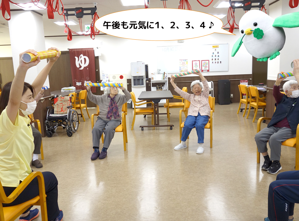 ハートちゃんが行く♪その112 ケアホーム寝屋川宝町、訪問6