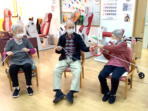 秋の運動会（リハビリプラザ松原）