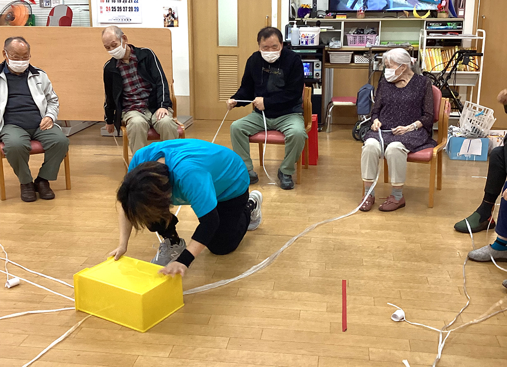 秋の運動会（リハビリプラザ松原）2