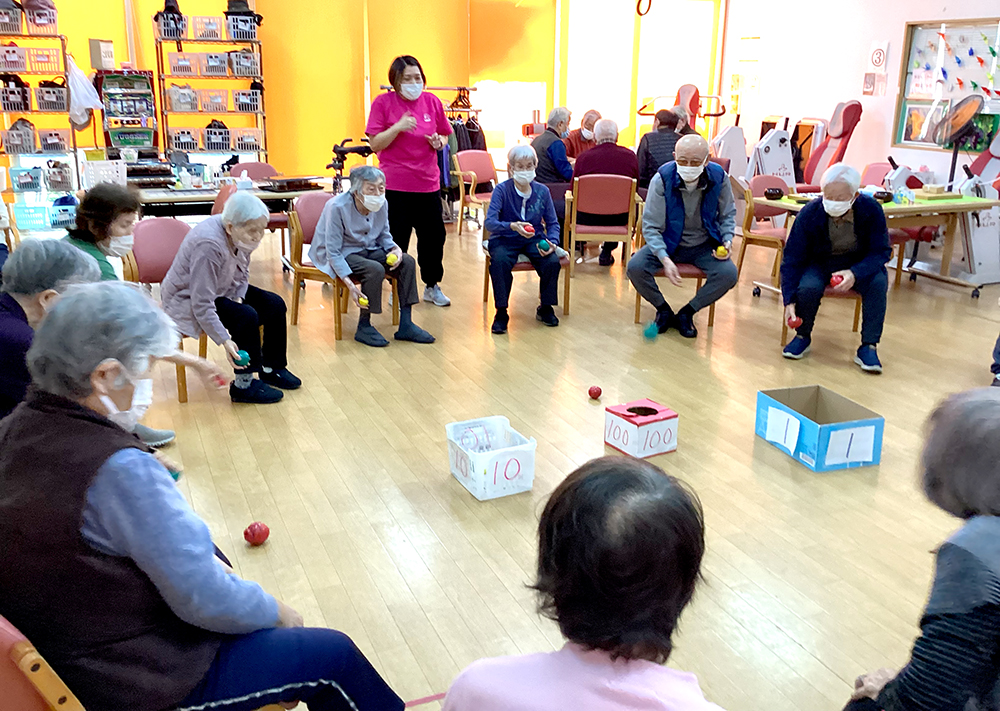 秋の運動会（リハビリプラザ松原）3