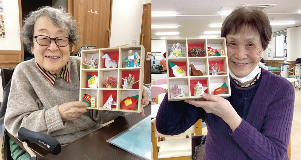 お正月飾り制作（リハビリプラザ桜ケ丘）5