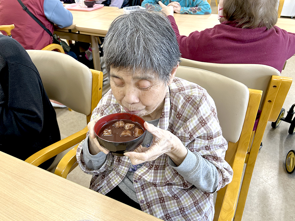 ぜんざいパーティー（リハビリプラザ守口）3