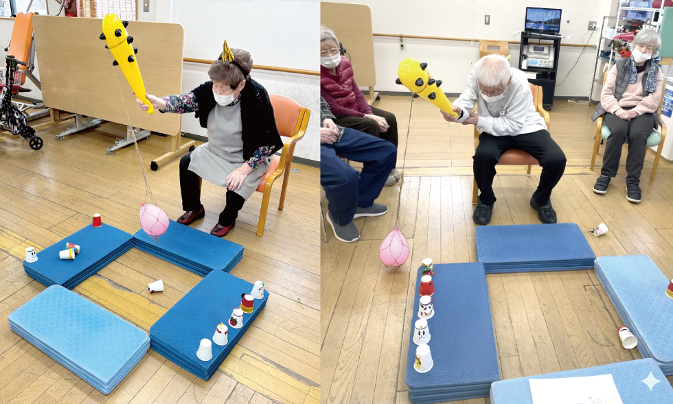 リハビリプラザなでしこの節分の日4-5