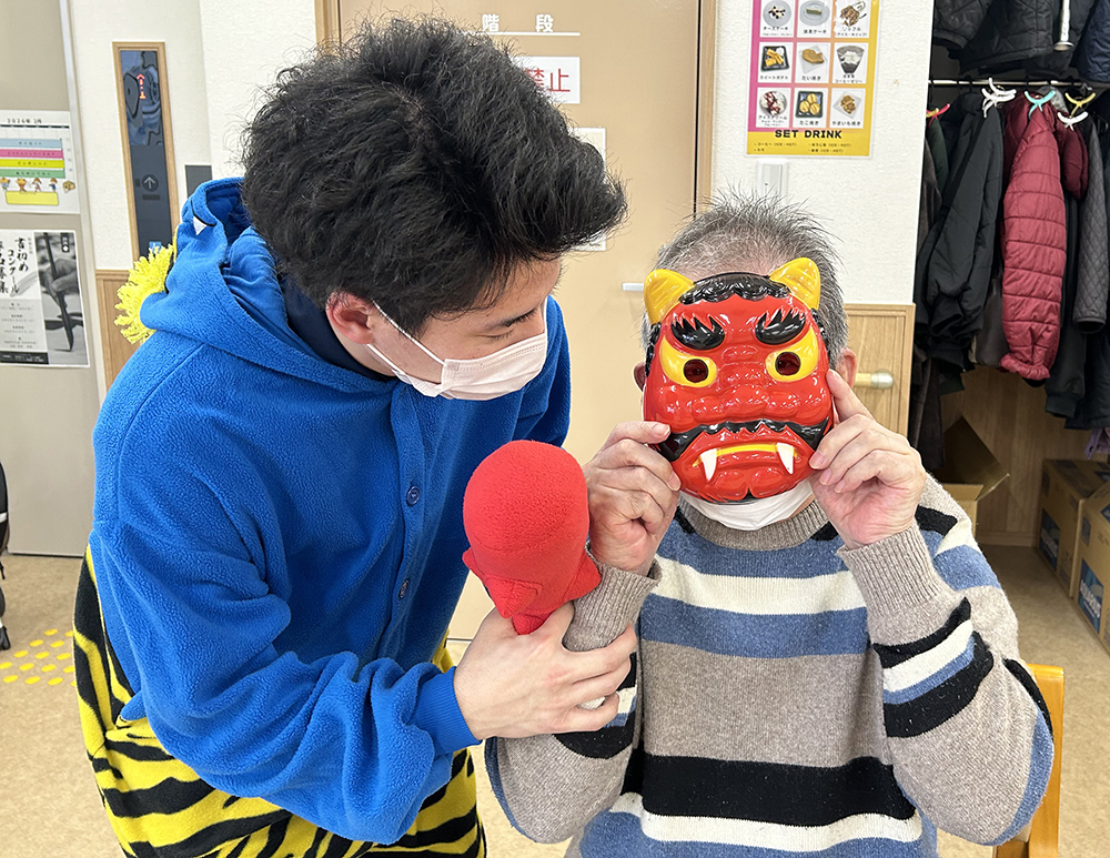 節分イベント（リハビリプラザ守口）1