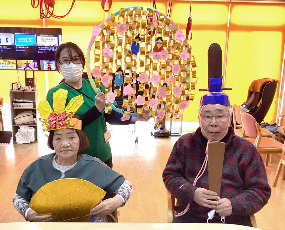 ひな祭り（リハビリプラザ松原）