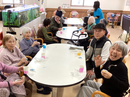 節分イベント（リハビリプラザ桜ヶ丘）