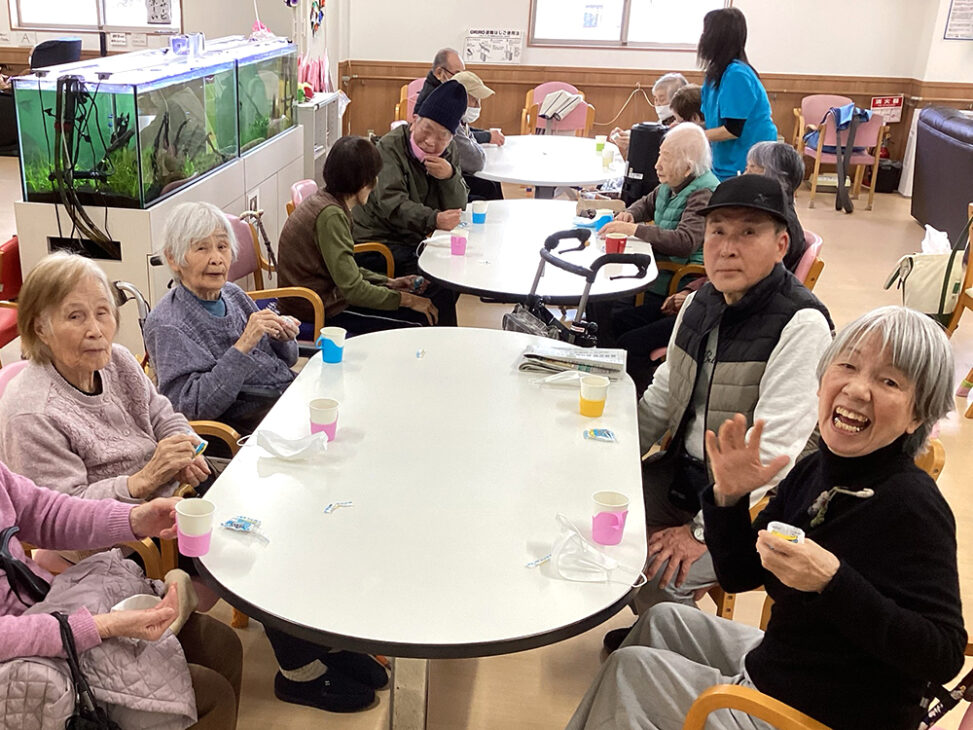 節分イベント（リハビリプラザ桜ヶ丘）