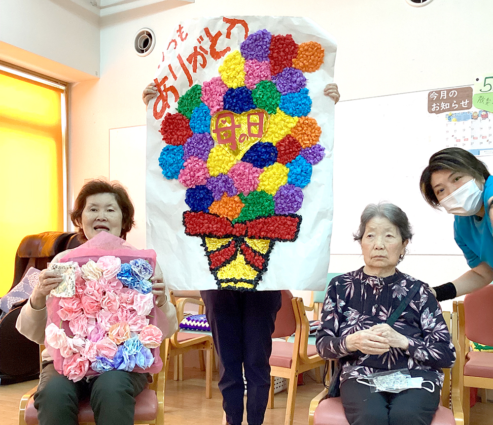 母の日イベント(リハビリプラザ松原)5