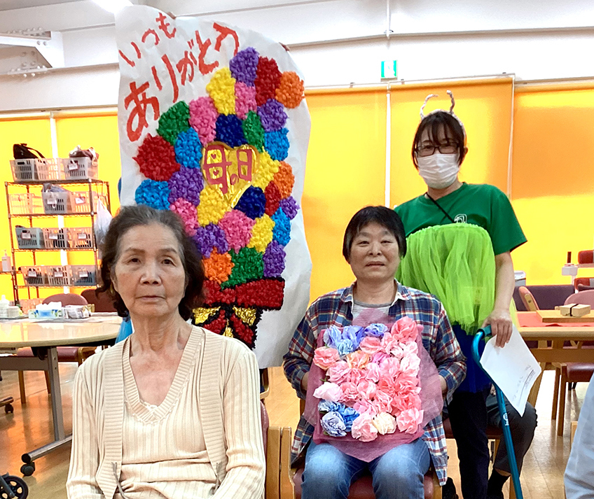 母の日イベント(リハビリプラザ松原)6