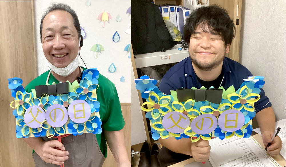 リハビリプラザ小山の父の日3
