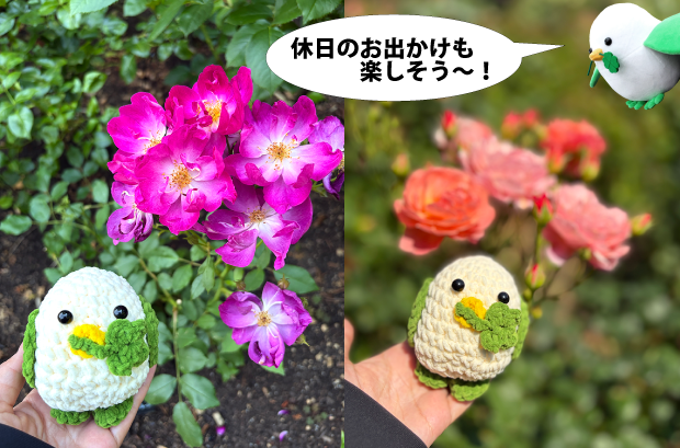 手編みハートちゃん６