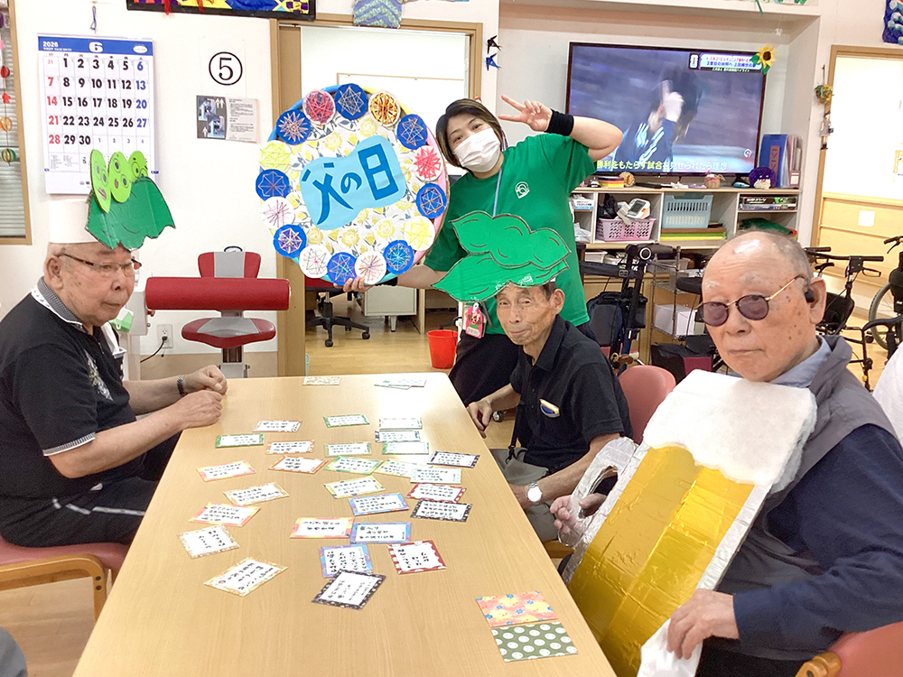 父の日イベント（リハビリプラザ松原）3