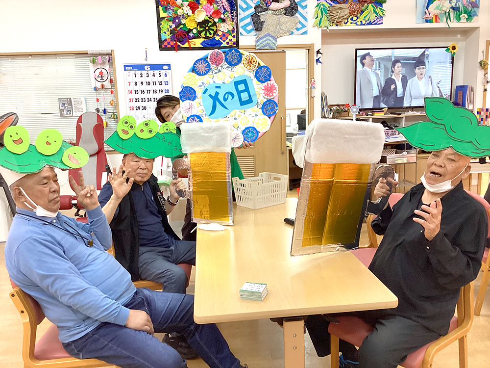 父の日イベント（リハビリプラザ松原）2