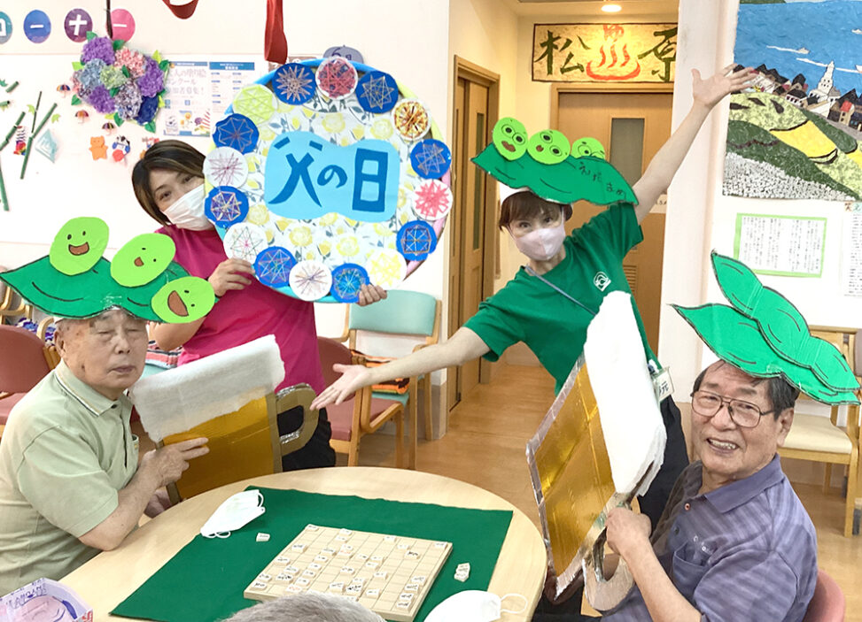 父の日イベント（リハビリプラザ松原）
