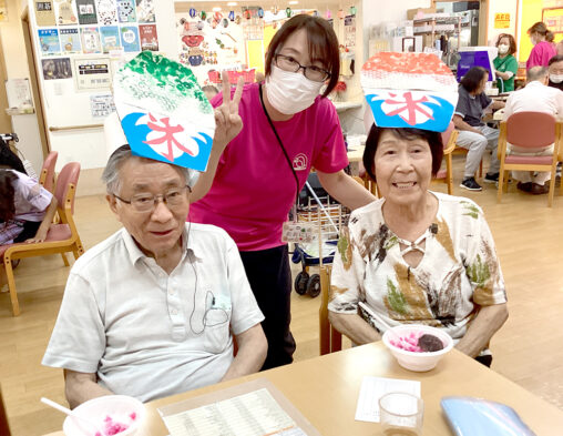 リハビリプラザ松原の夏祭りイベント