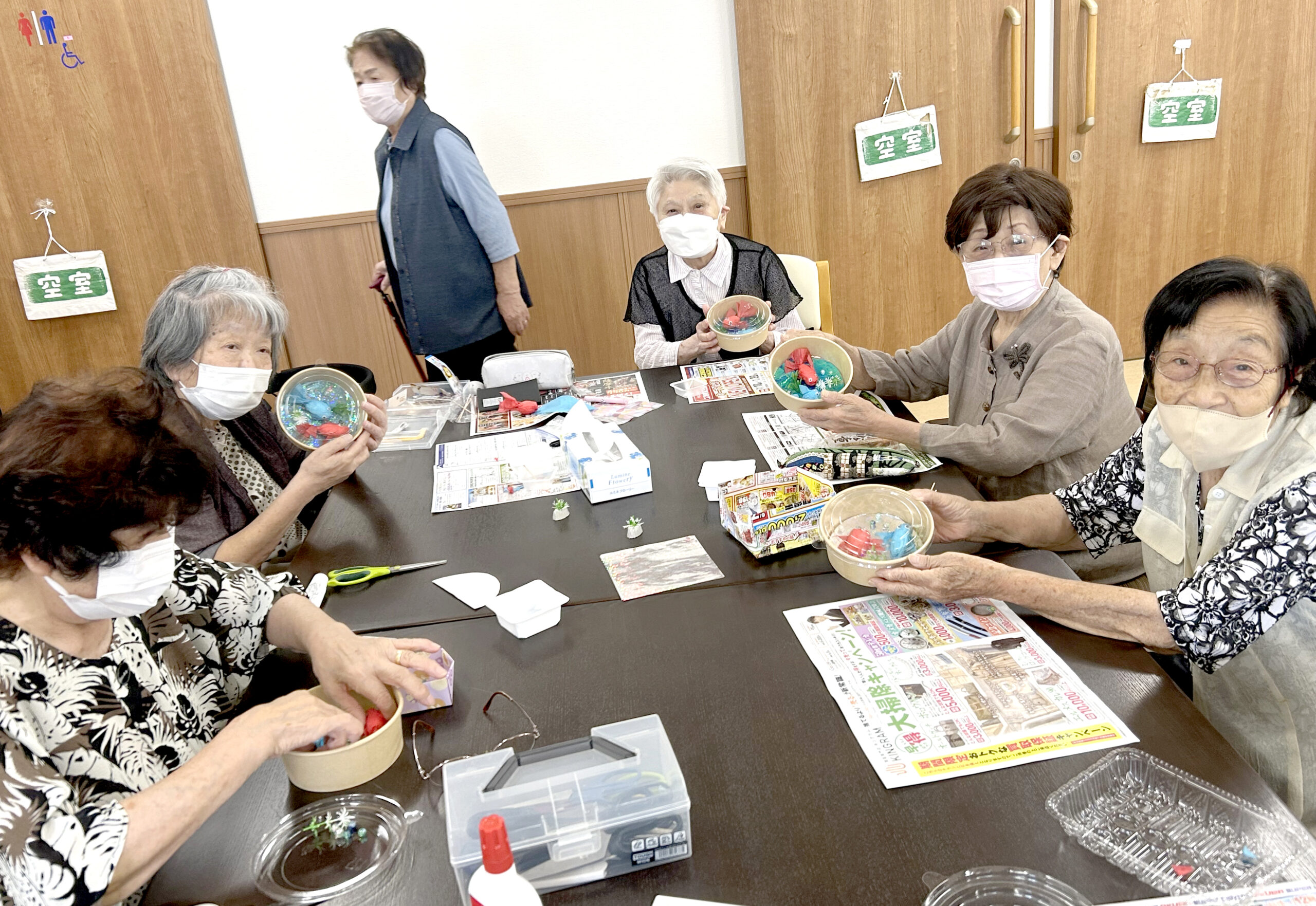 リハビリプラザ桜ヶ丘の制作活動3